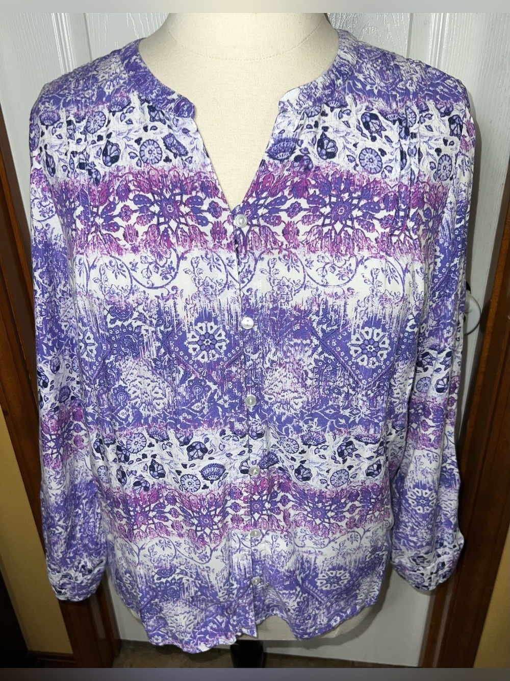 Erika Boho Blouse Top Bohemian Lightweight